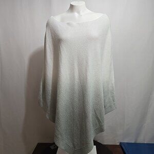 NWT Barefoot Dreams CozyChic Ultra Lite Ocean Breeze Poncho Ombre Waterfall Plus